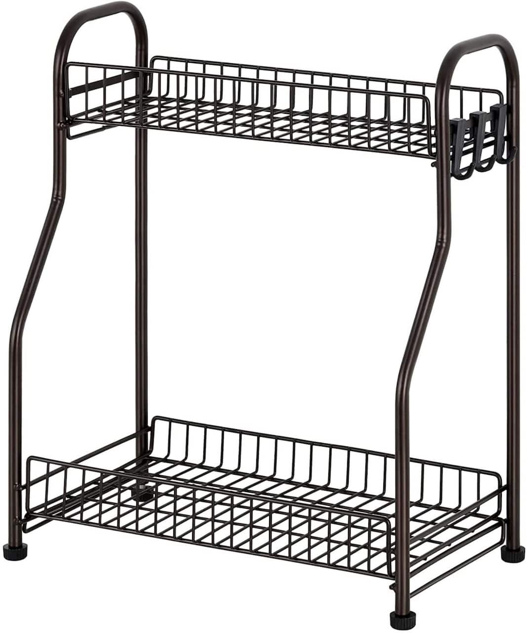 NEX™ 2-Tier Bronze Spice Rack Kitchen Organizer